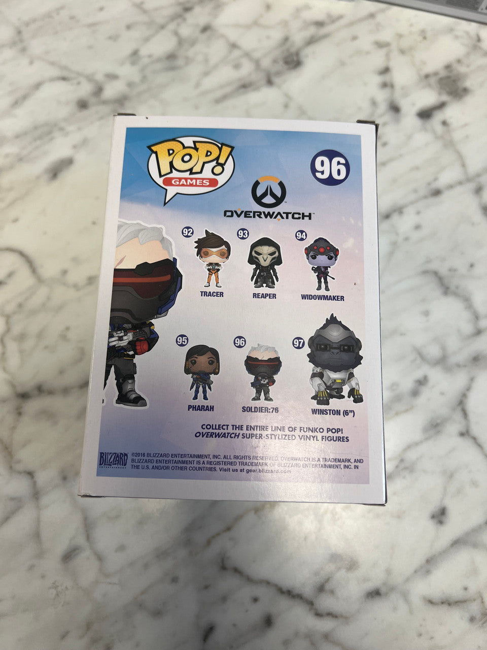 Funko Pop! Vinyl: Overwatch - Soldier 76 - GameStop (GS) (Exclusive) #96