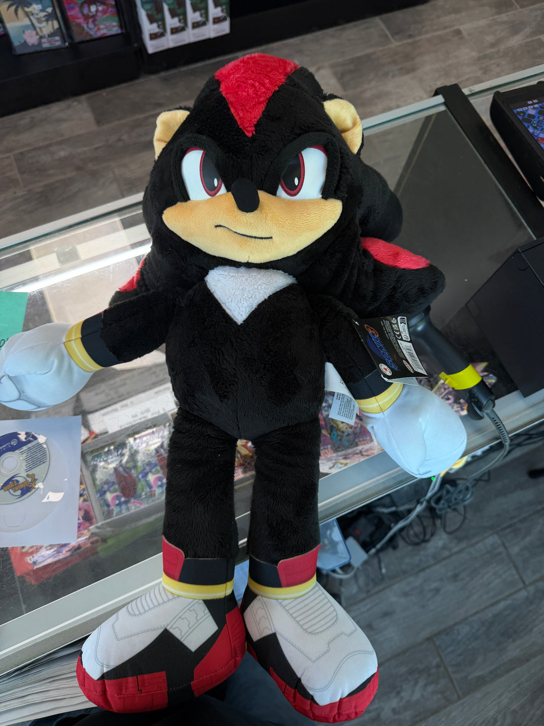Sonic The Hedgehog 3 Shadow The Hedgehog Plush 22' XP82626