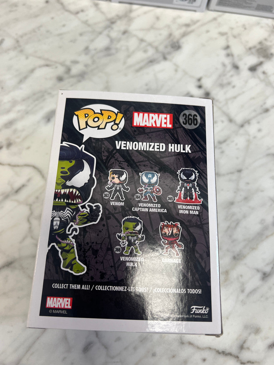 Funko Pop Venomized Hulk 366 Marvel Venom Bobble-Head Vinyl Figure
