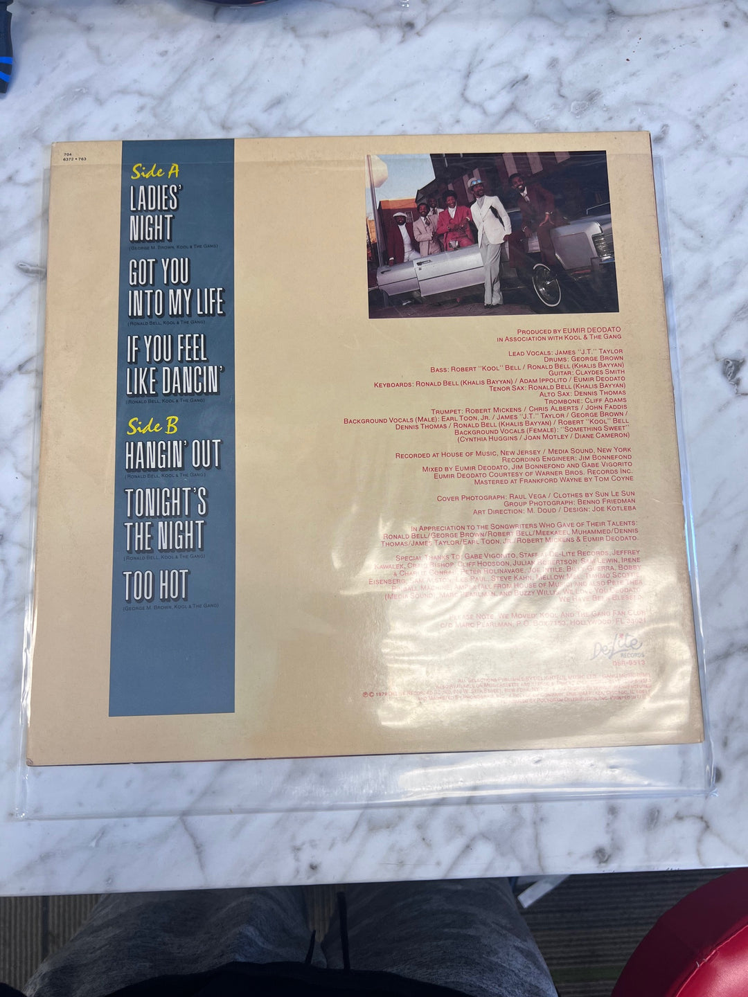 Kool & The Gang - Ladies' Night Vinyl Record (VG+) Condition UR91125