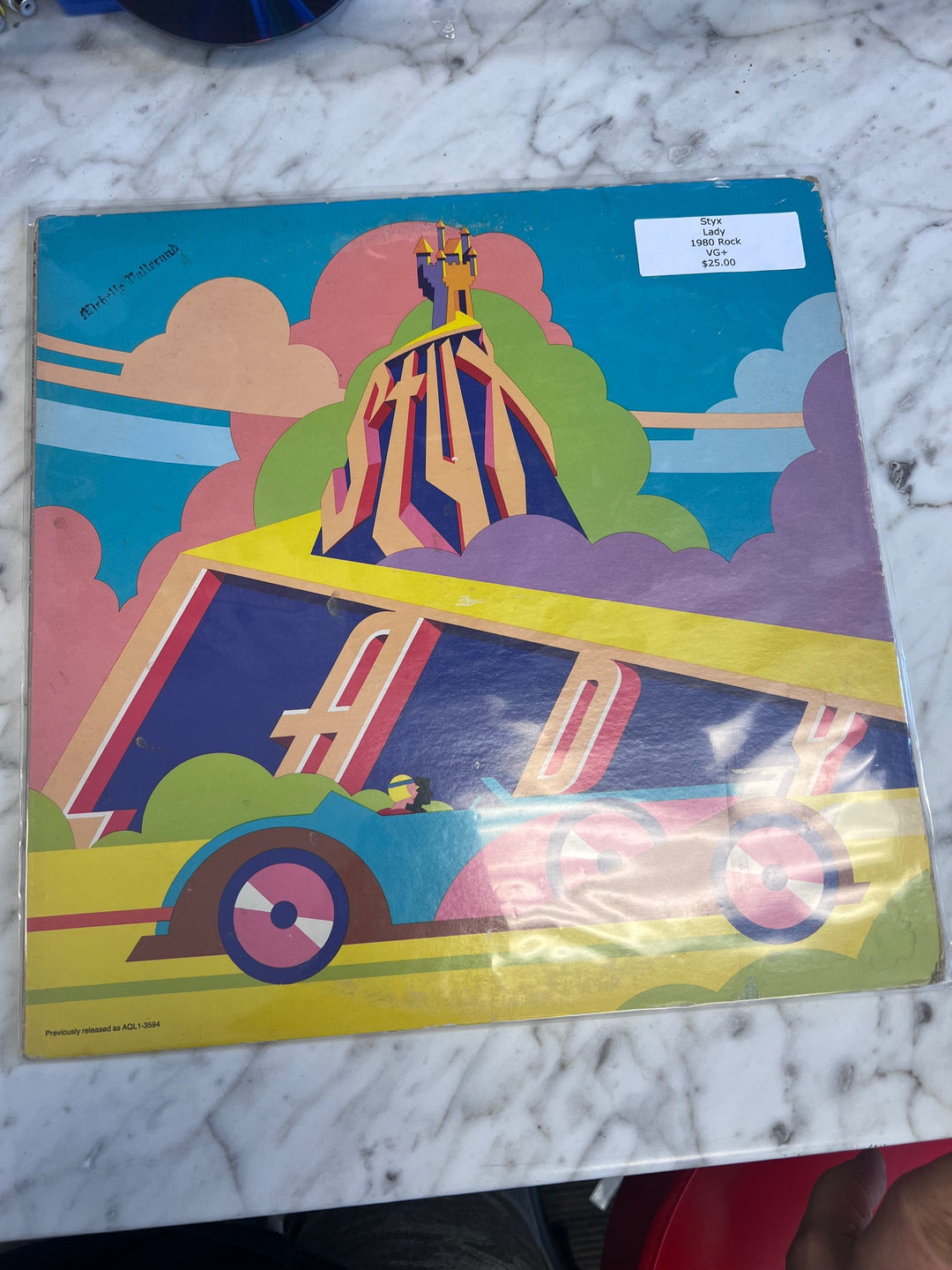 Styx - Lady (VG+) Condition Vinyl Record  UR91125