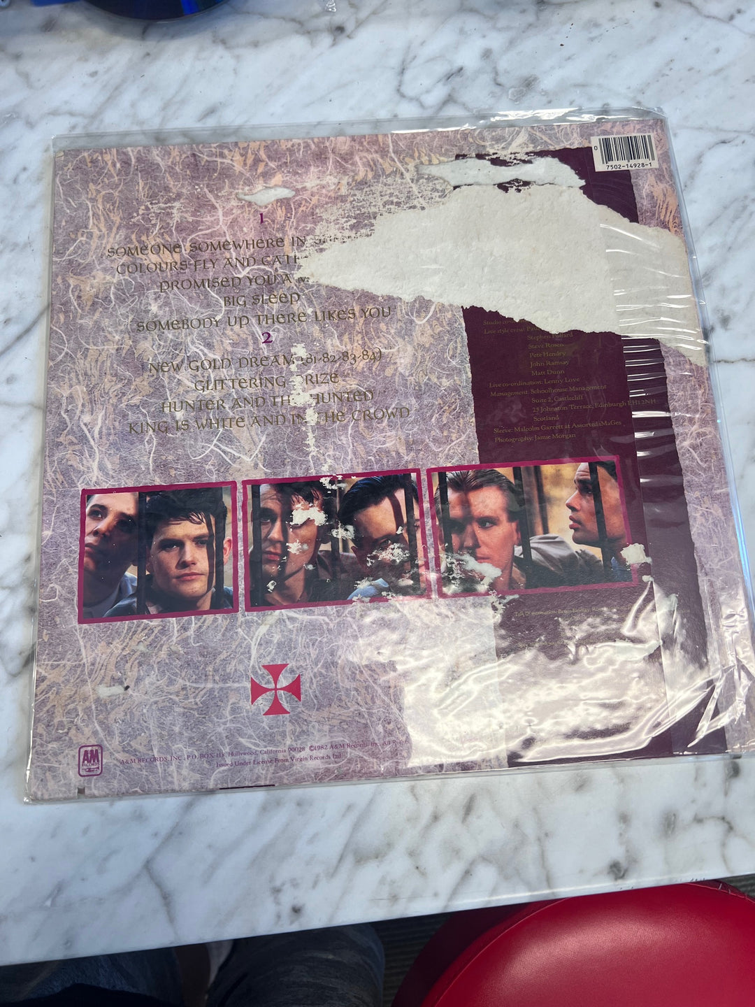 Simple minds - New Golden Dream (NM) Condition Vinyl Record  UR91125