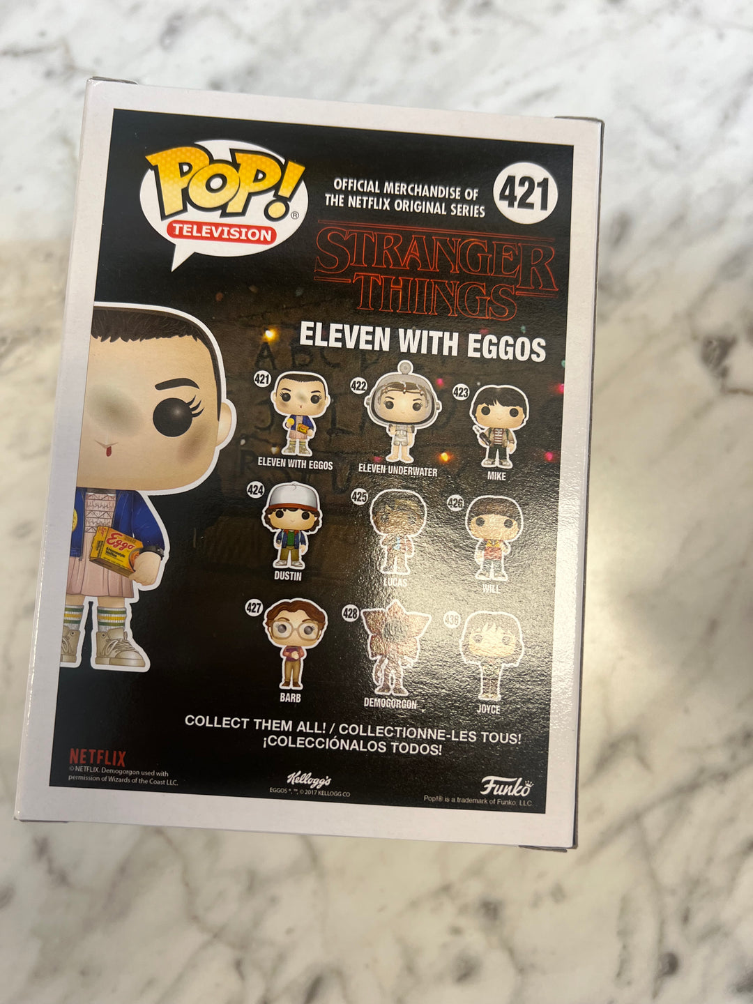 Funko Pop! Vinyl: Stranger Things - Eleven with Eggos (Chase) #421 FP82924