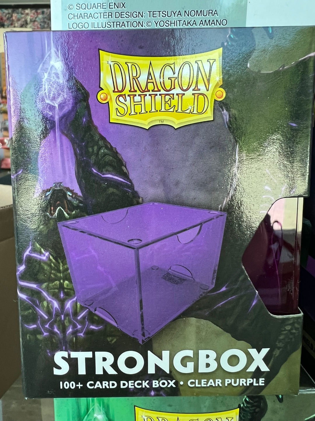 Dragon Shield Clear Purple Strongbox NA7226