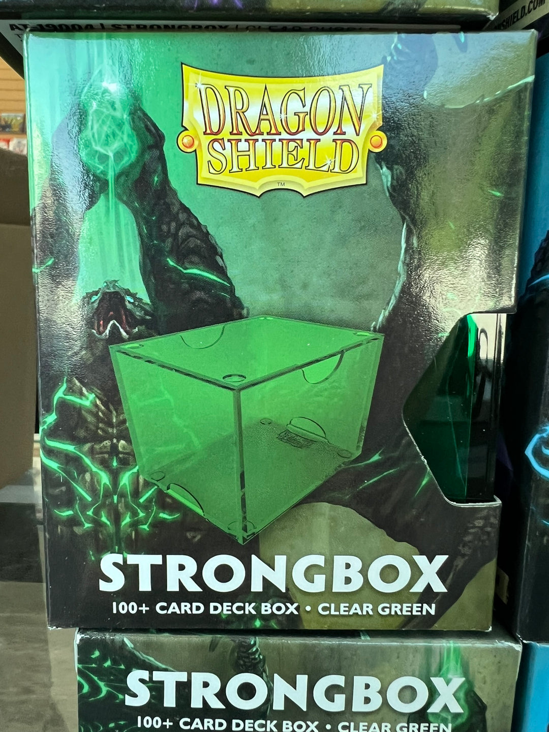 Dragon Shield Clear Green Strongbox NA7226