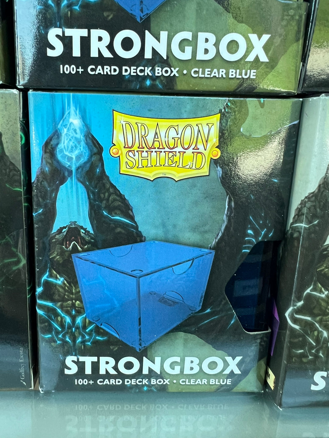 Dragon Shield Clear Blue Strongbox NA7226