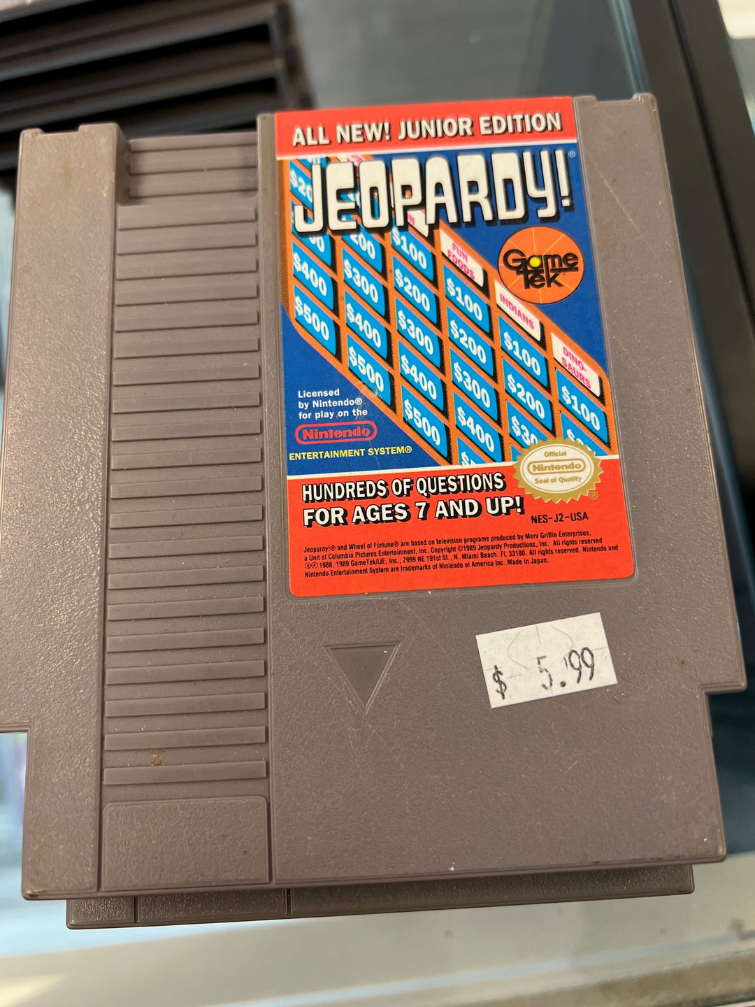 Jeopardy! Junior Edition - NES N61625