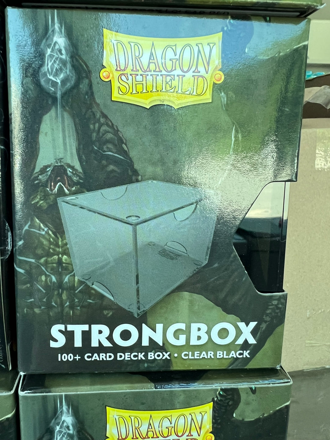 Dragon Shield Clear Black Strongbox NA7226