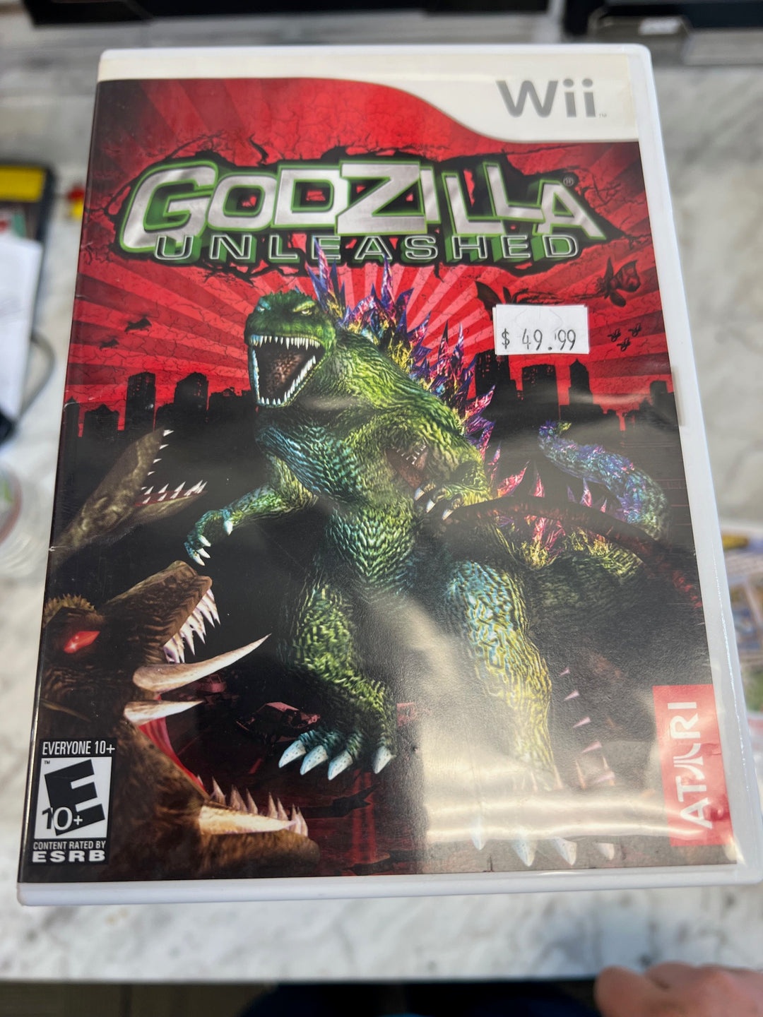 Godzilla Unleashed - Wii W32425