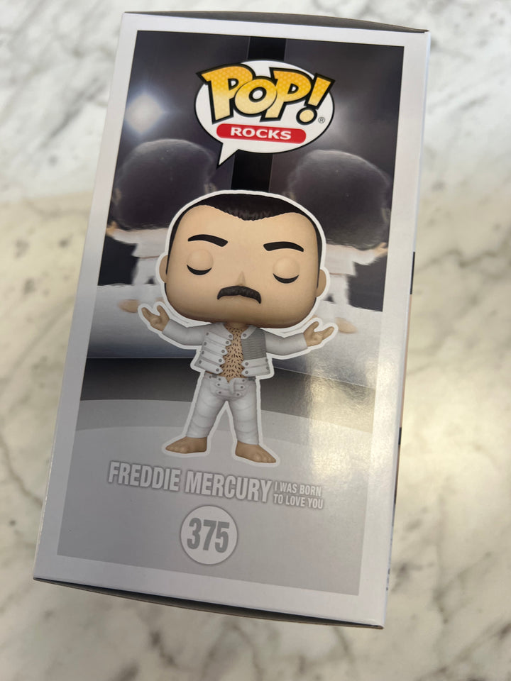 Funko Pop Rocks - Freddie Mercury Queen (I Was Born To Love You) Figure # 375 FP82924