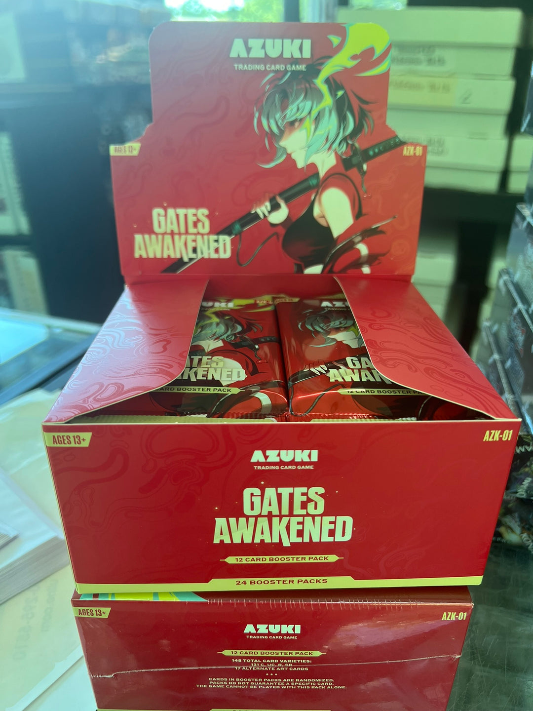 Azuki TCG Gates Awakened (AZK-01) Booster Pack or Box NC7326
