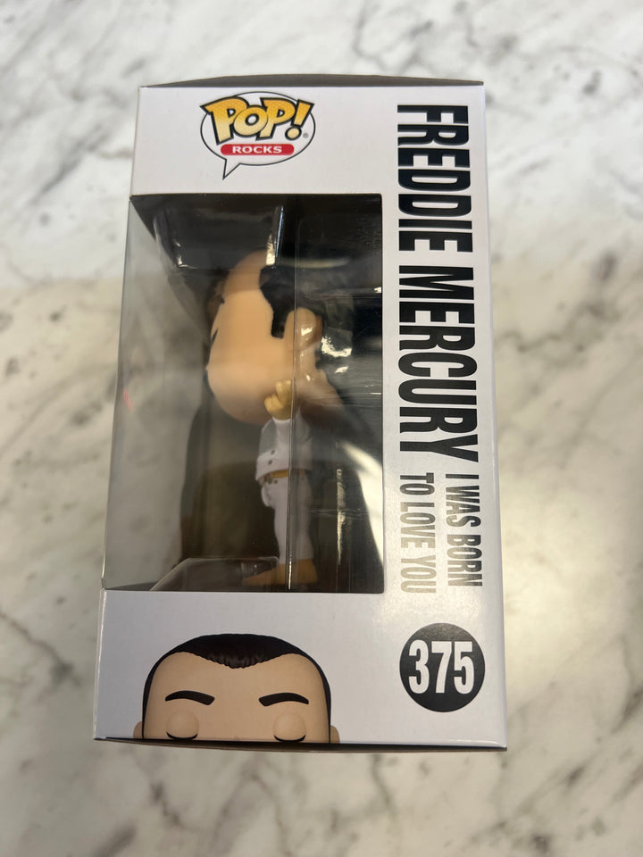 Funko Pop Rocks - Freddie Mercury Queen (I Was Born To Love You) Figure # 375 FP82924