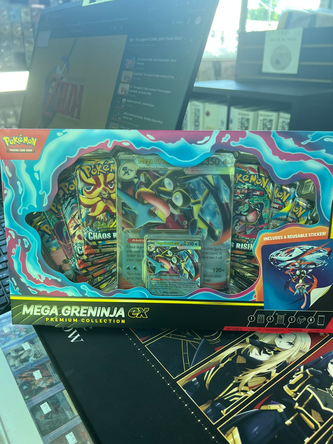 Pokemon TCG Mega Greninja EX Premium Collection Box - IN STORE PICKUP ONLY NC7326
