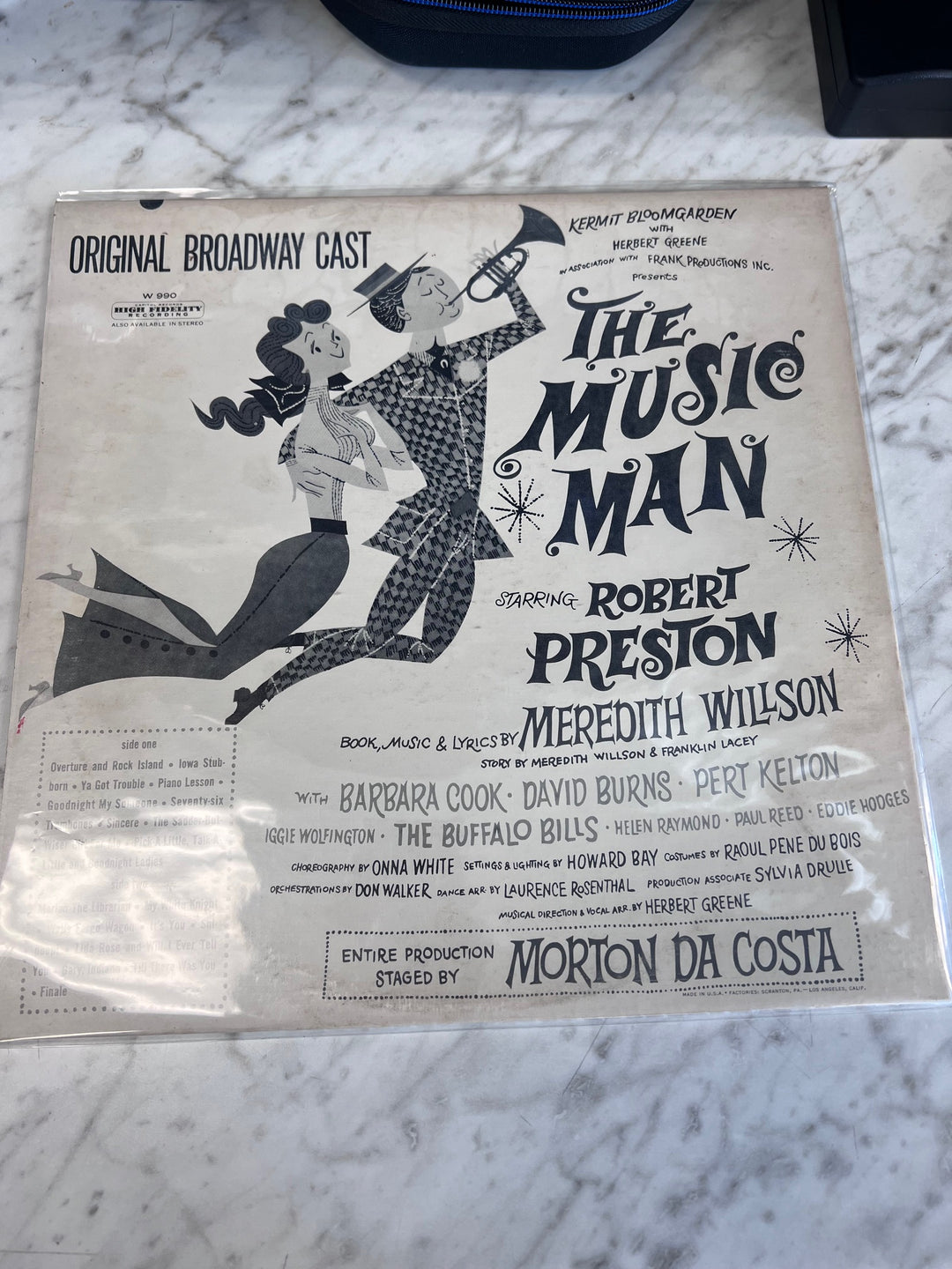 Meredith Wilson's The Music Man Original Cast (NM) Condition Vinyl Record UR91125