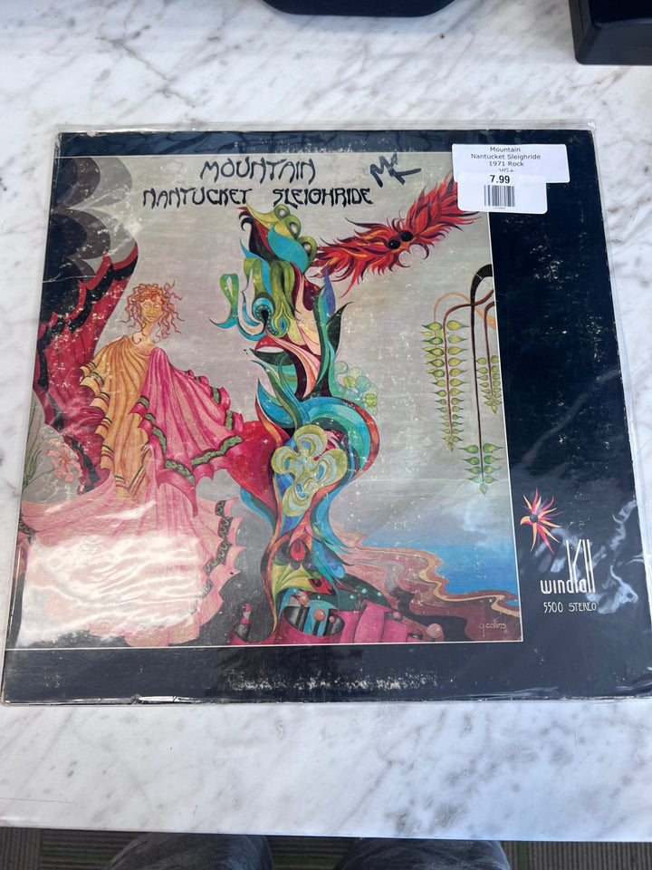 Mountain - Nantucket Sleighride (VG+) Condition Vinyl Record UR91125