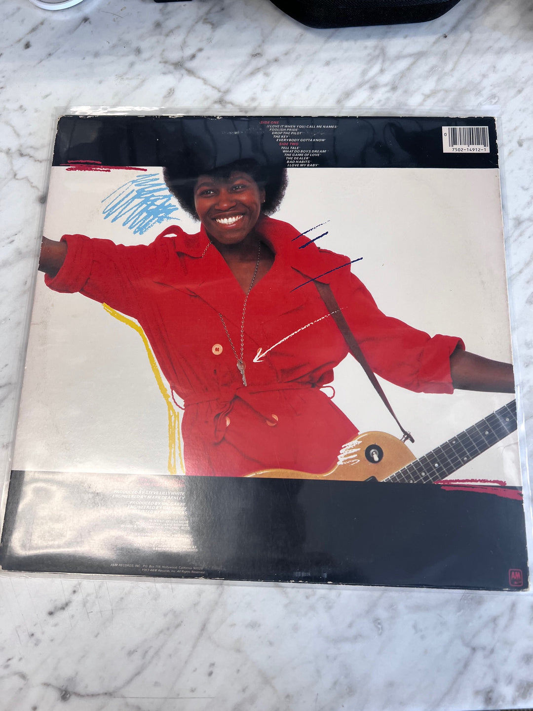 Joan Armatrading The Key Vinyl Record (VG+) Condition UR91125