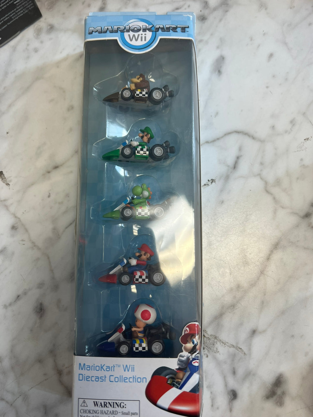 Mario Kart Wii Diecast Collection Official Toy   NT7226