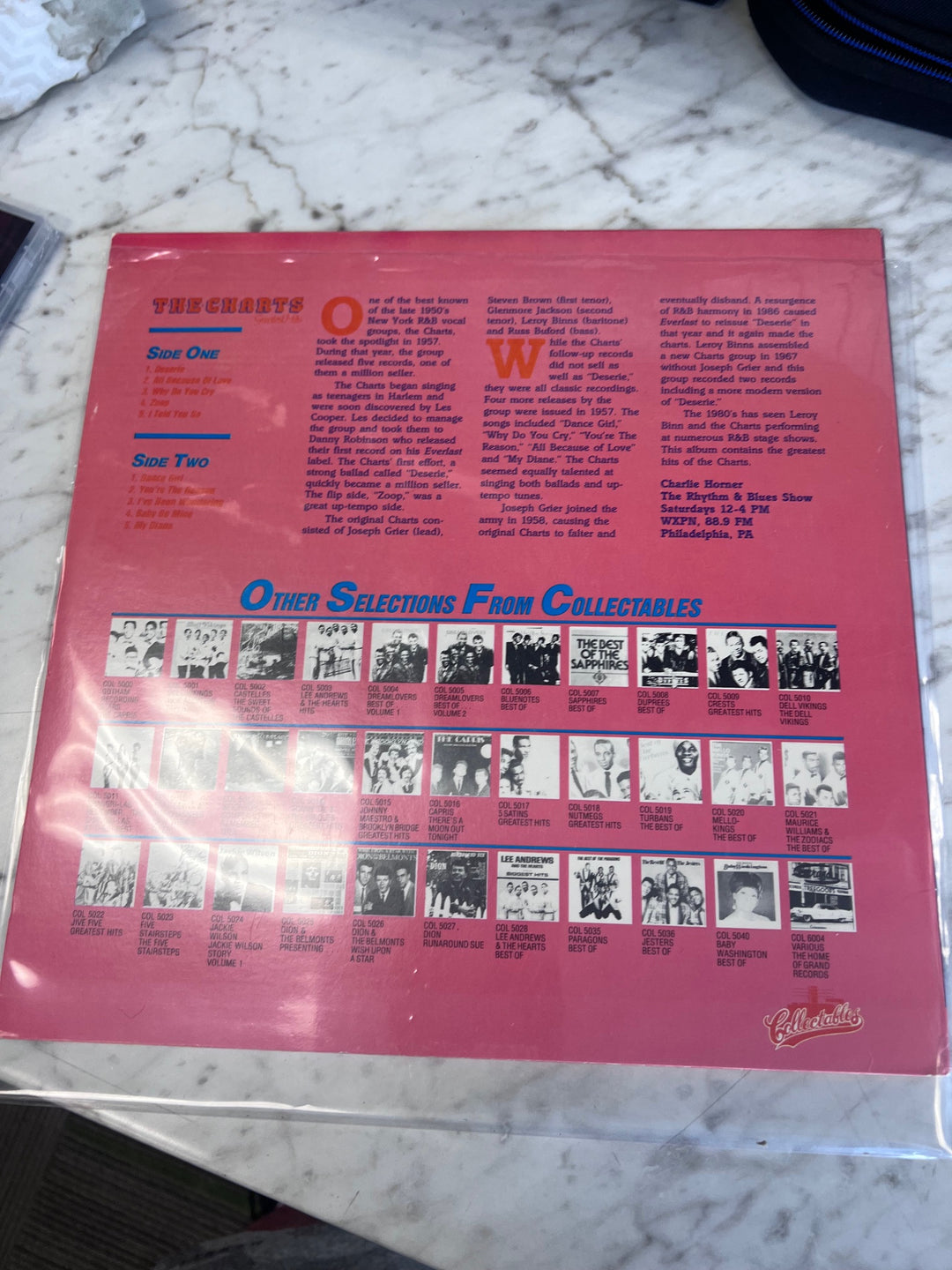 The Charts - Greatest hits (NM) Condition Vinyl Record  UR91125