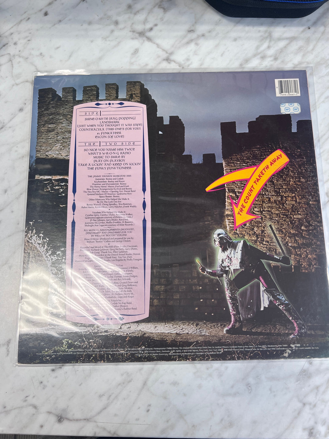 William Bootsy Collins - The One Giveth, The Count Taketh Away (NM) Condition Vinyl BOS91125