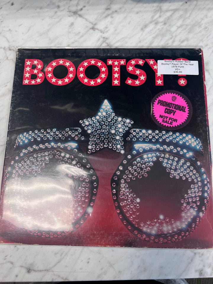 Bootsy's Rubber Band- Player of the Year (VG+) Condition Vinyl BOS91125
