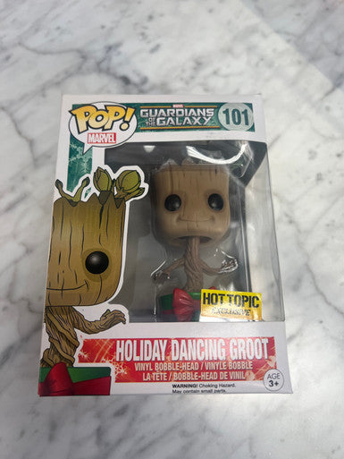 Holiday Dancing Groot Vinyl Bobblehead Funkle Pop Marvel Guardian of The Galaxy