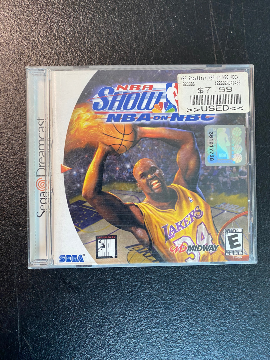 NBA Showtime NBA on NBC - Dreamcast SD3333