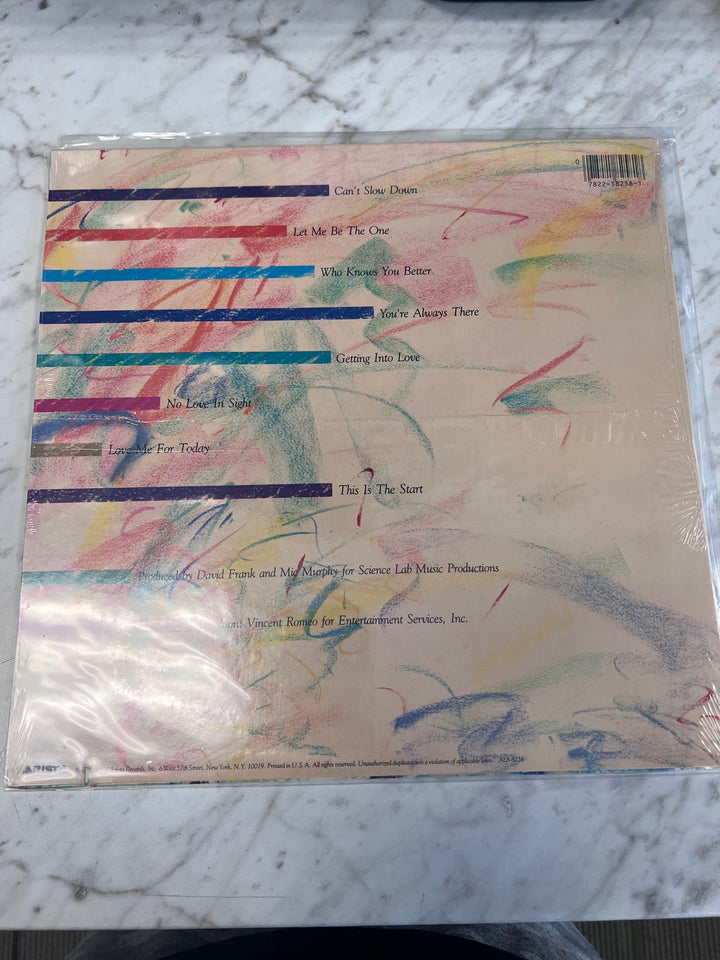 Angela Bofill - Let Me Be the One (M) Condition Sealed Vinyl BOS91125