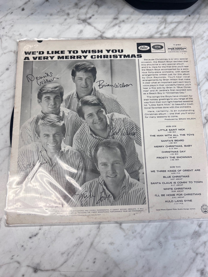 The Beach Boys Christmas Album (VG) Condition Vinyl BOS91125