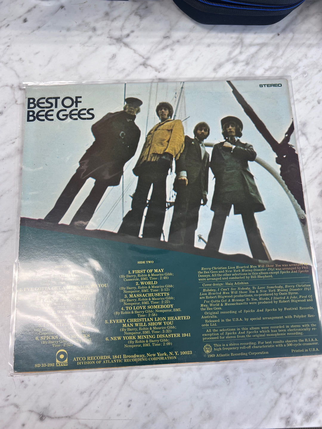 The Bee Gees - Best Of (VG+) Condition Vinyl BOS91125
