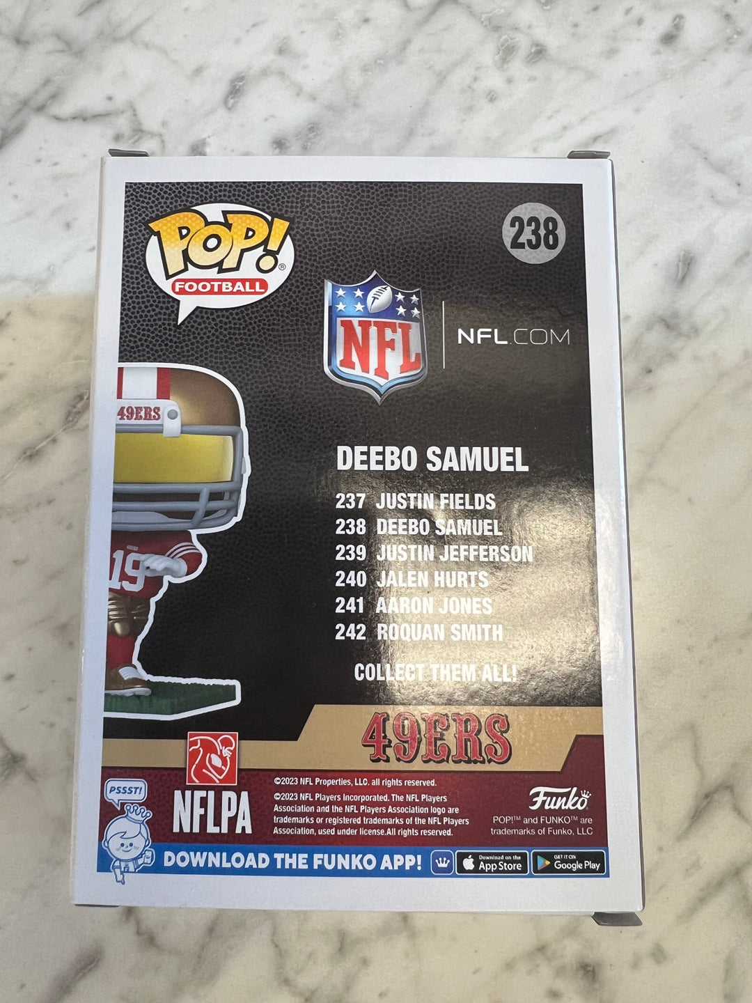 NFL - Deebo Samuel #238 San Francisco 49ers Funko Pop FP82924