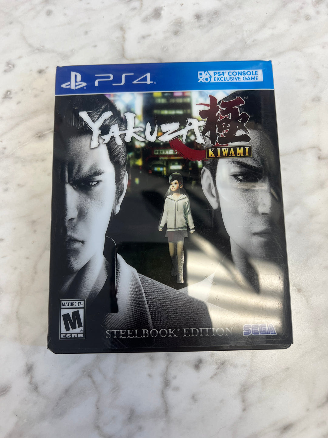 Yakuza Kiwami PS4 Playstation 4 Steelbook version no disc