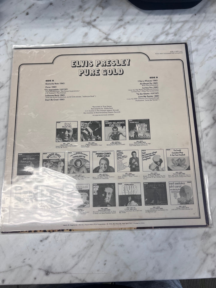 Elvis - Pure Gold (NM) Condition Vinyl BOS91125