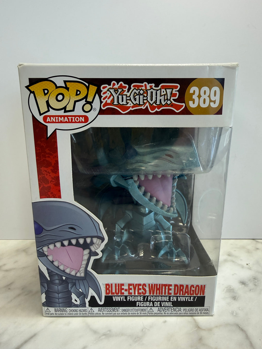 Funko Pop! Blue Eyes White Dragon #389 Yu-Gi-Oh! FP52426