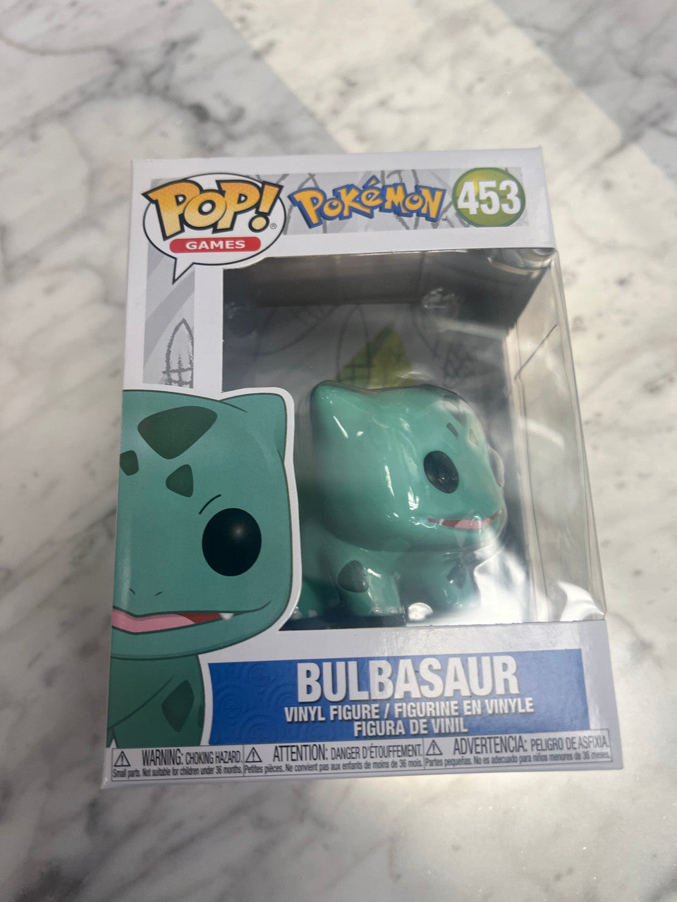 FUNKO POP GAMES Vinyl Figure POKEMON-BULBASAUR # 453