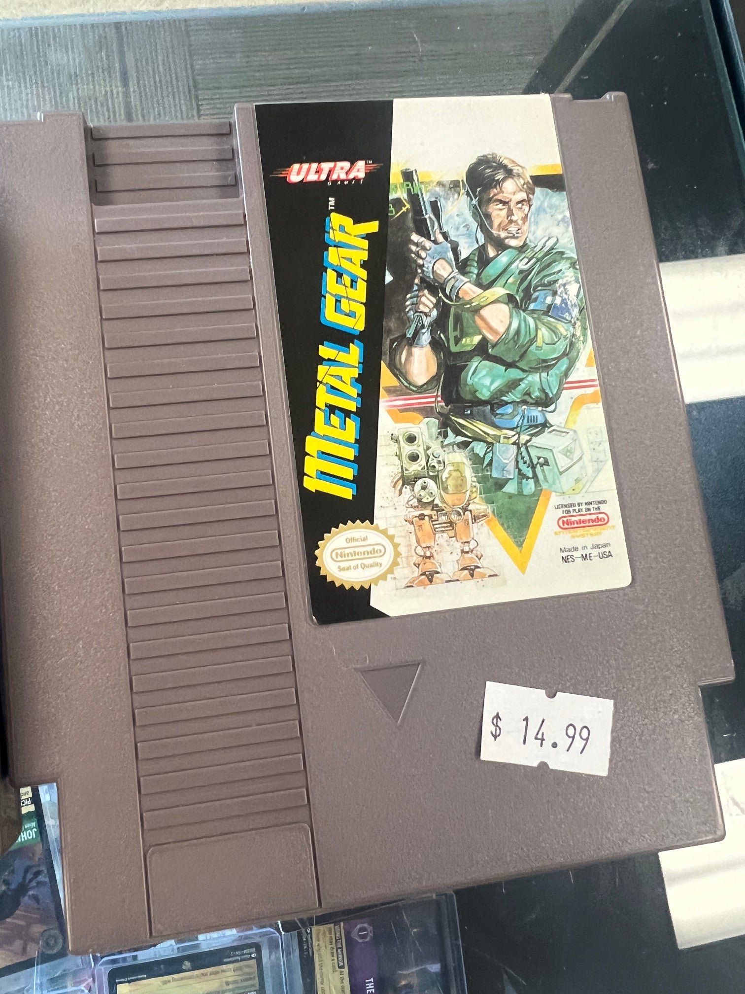 Metal Gear - NES N61625 – Core Gaming