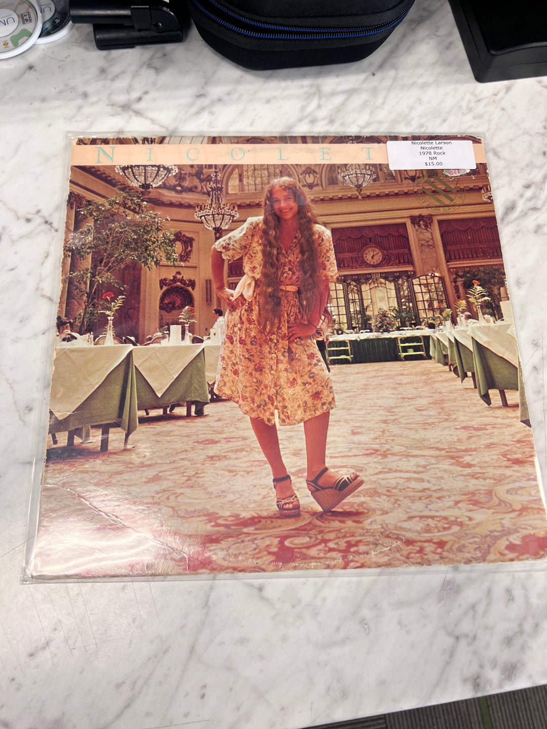 Nicolette Larson - Nicolette (NM) Condition Vinyl Record BOS91125