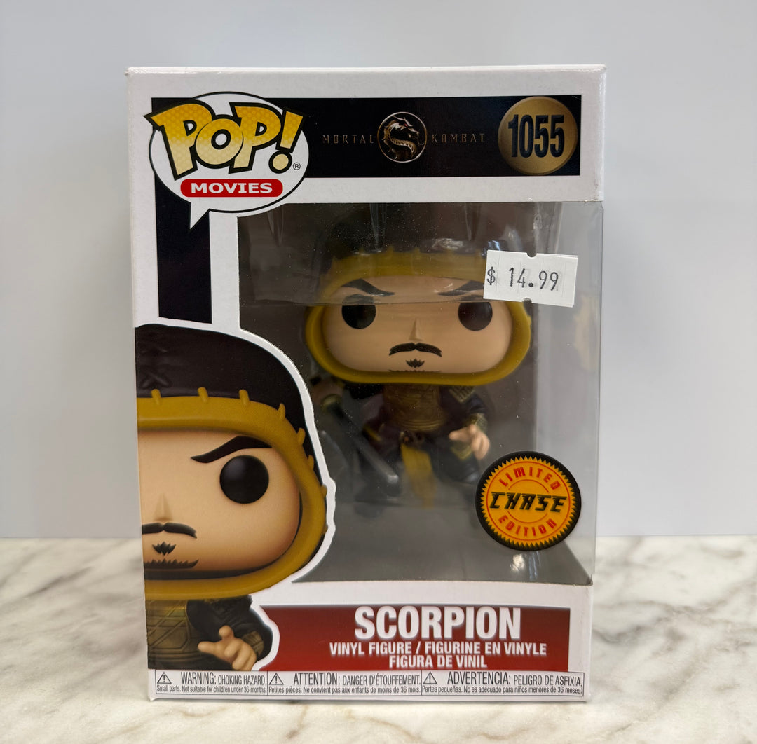 Funko Pop! Scorpion #1055 - Mortal Kombat (Limited Chase) FP52426