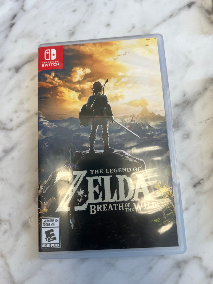 The Legend of Zelda Breath of the Wild Nintendo Switch Case/Artwork Only No Game         DO61624