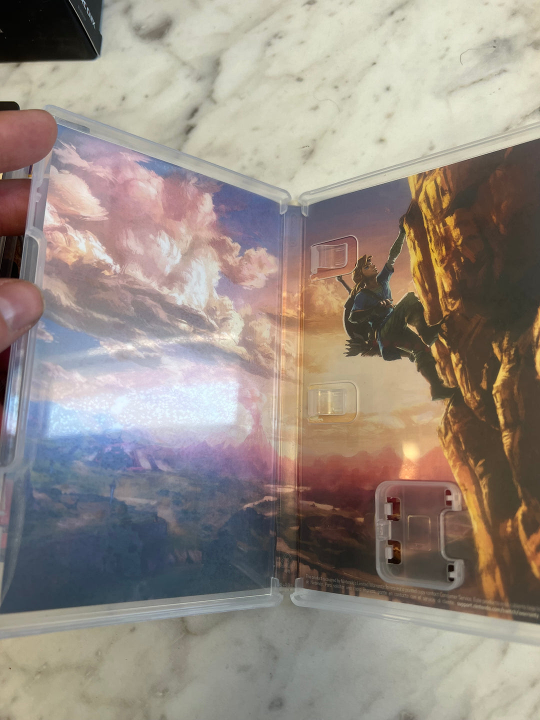 The Legend of Zelda Breath of the Wild Nintendo Switch Case/Artwork Only No Game         DO61624