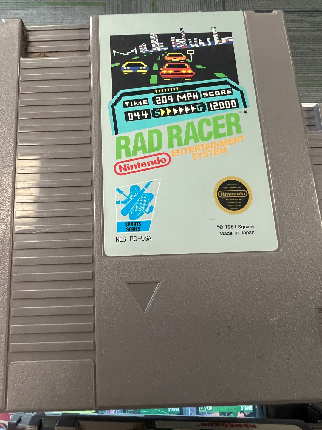 Rad Racer - NES N61625