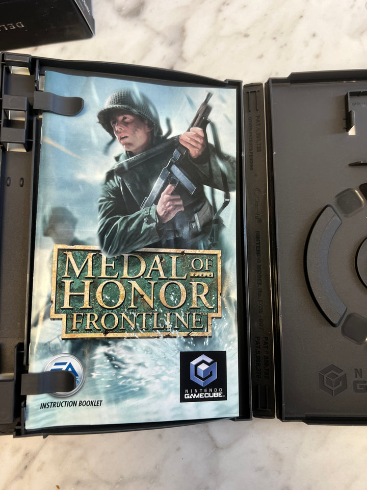 Medal of Honor Frontline Nintendo Gamecube Case and Manual Only No Game         DO61624