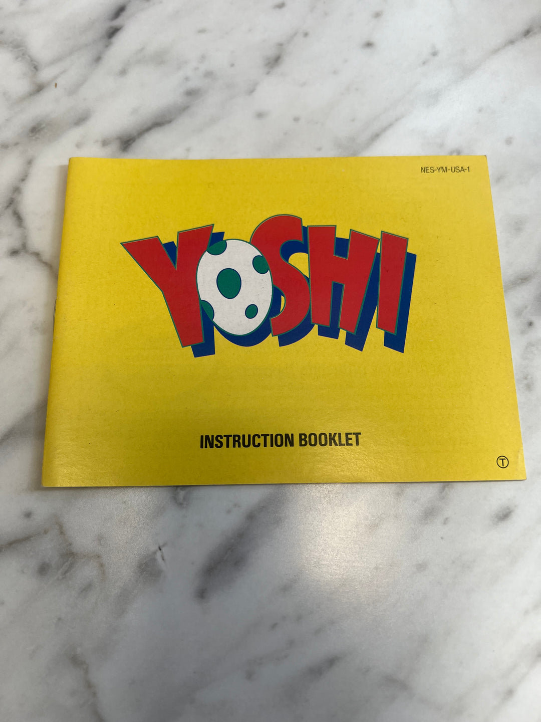 Yoshi for Nintendo Entertainment System NES Instruction Booklet Manual Only MO82924