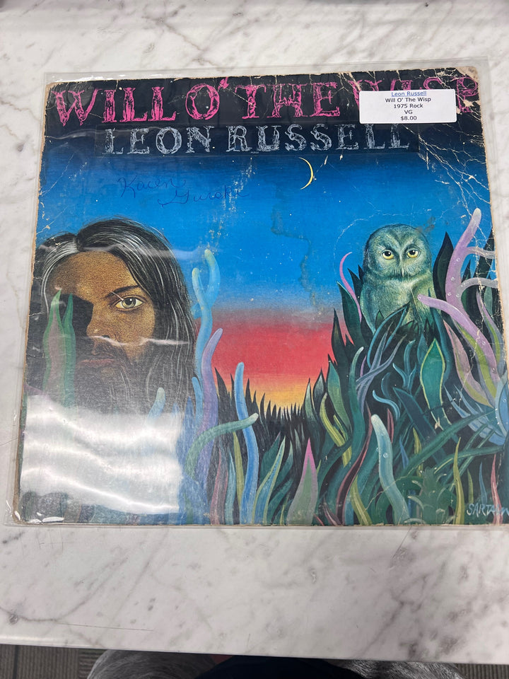 Leon Russell - Will O' The Wisp (VG) Condition Vinyl BOS91125