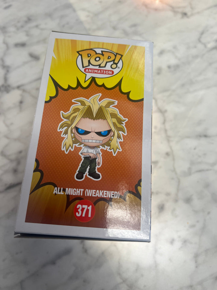 Funko Pop! All Might Weakened My Hero Academia Series MHA Anime Pop IN STOCK 371