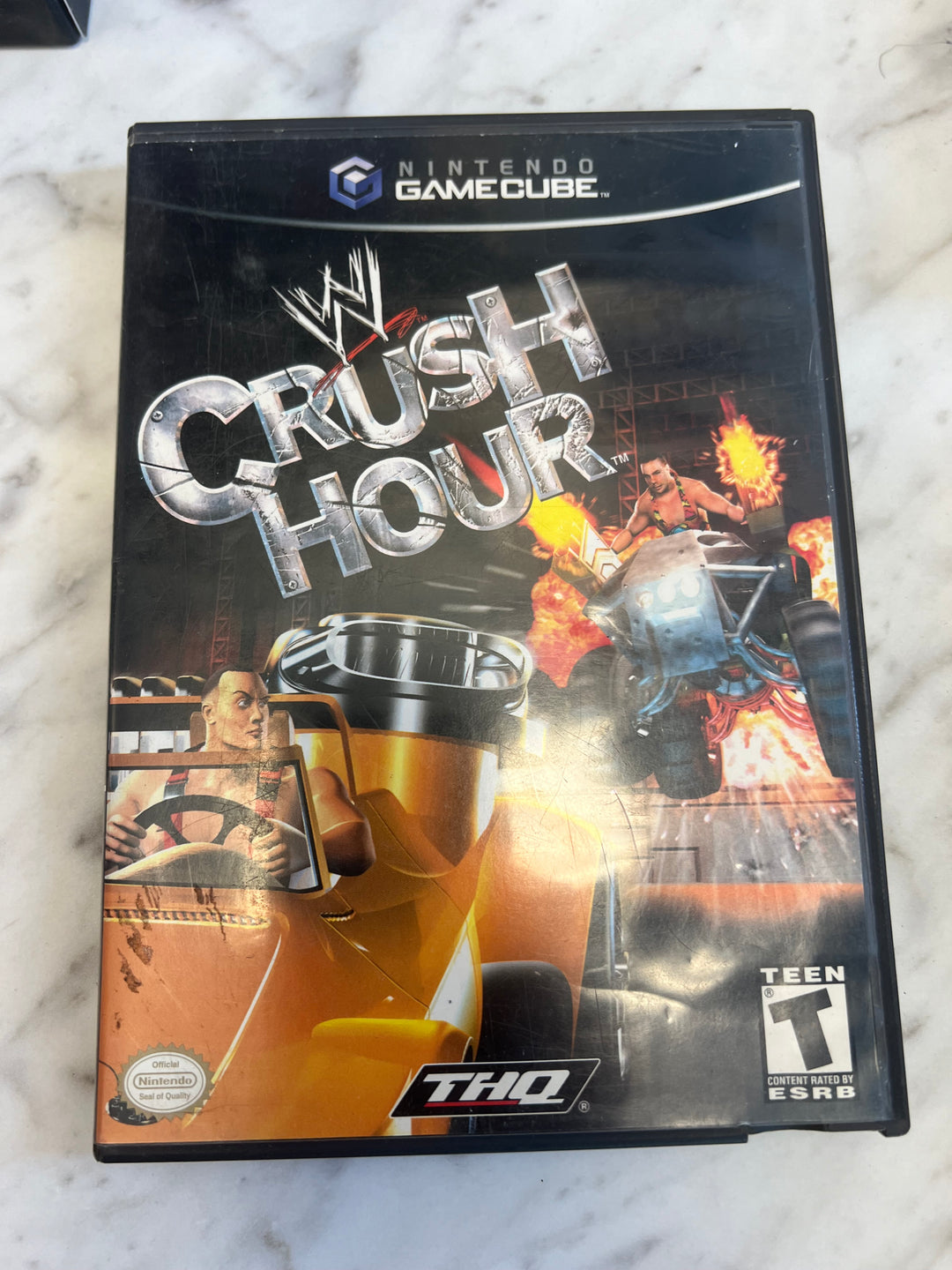 WWE Crush Hour Nintendo Gamecube Case/Artwork Only No Game         DO61624