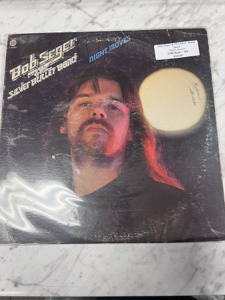 Bob Seger and the Silver Bullet Band - Night Moves (VG) Condition Vinyl BOS91125