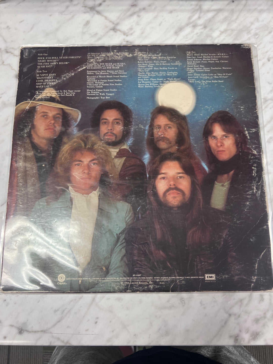 Bob Seger and the Silver Bullet Band - Night Moves (VG) Condition Vinyl BOS91125