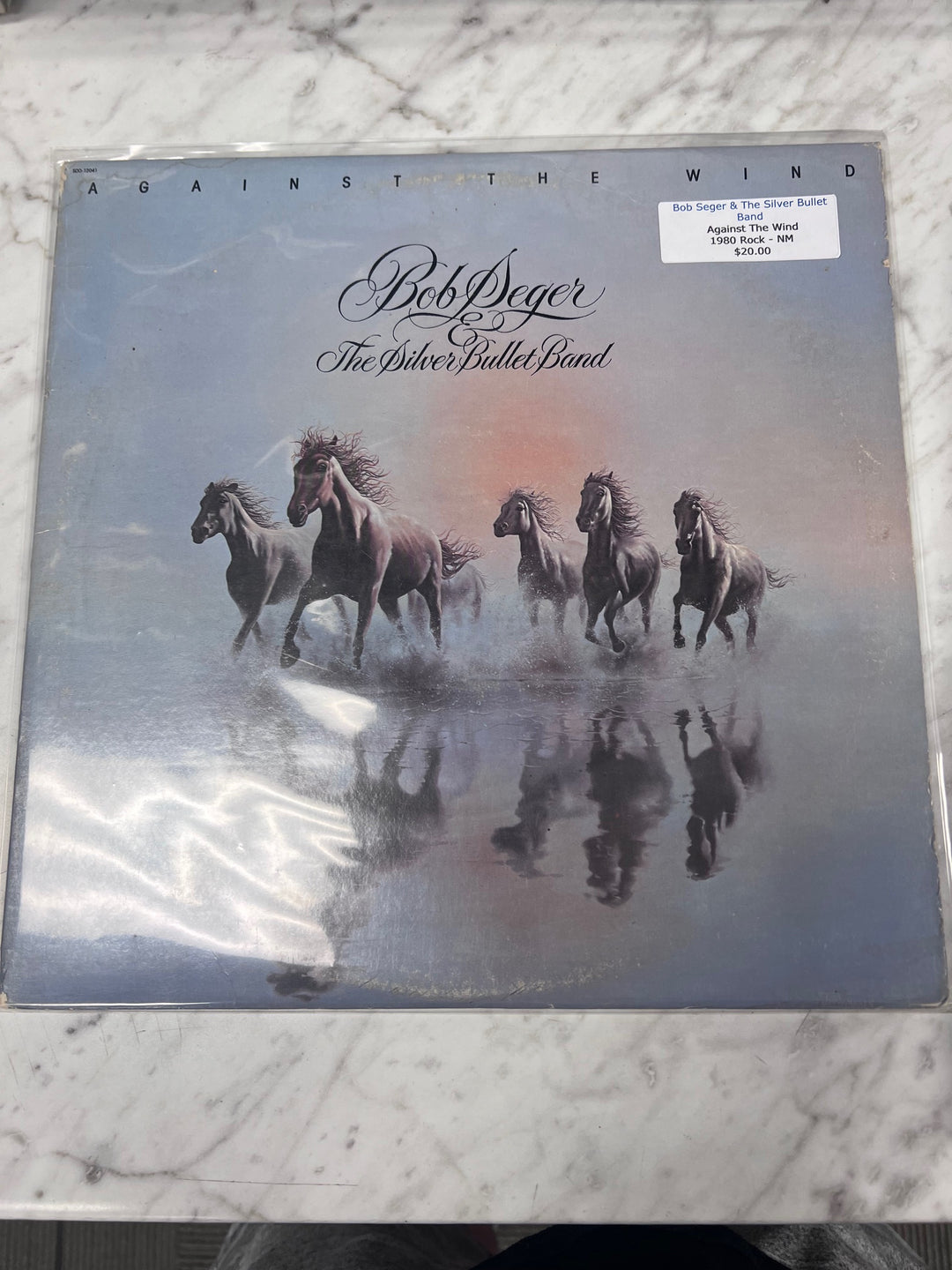 Bob Seger and the Silver Bullet Band - Against the Wind (NM) Condition Vinyl BOS91125