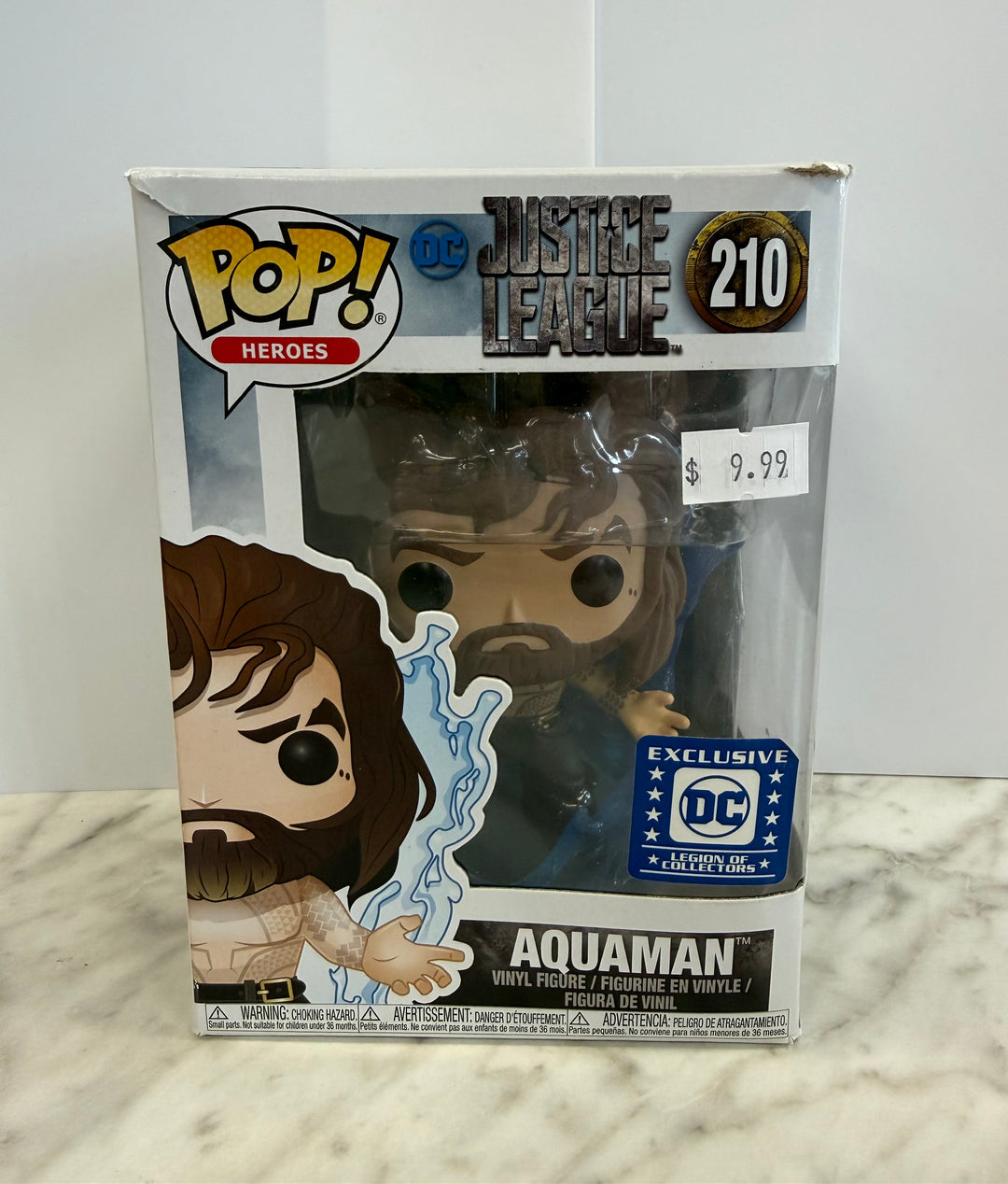 Funko Pop! Aquaman #210 - Justice League (Legion of Collectors) FP52526