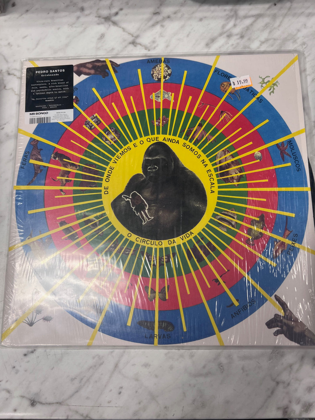 Pedro Santos  - Krishnanda (VG+) Condition Vinyl BOS91125